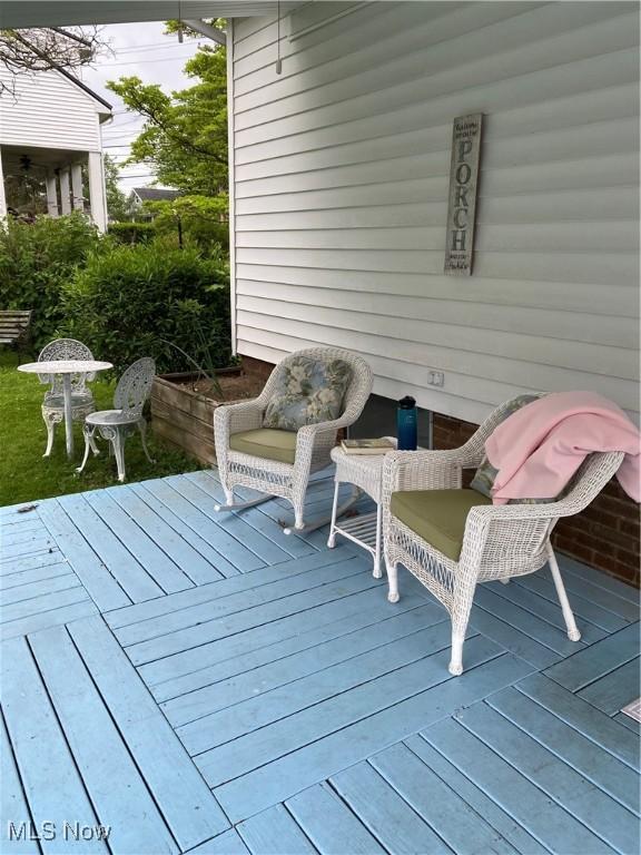 1912 Lisbon St, East Liverpool, OH 43920 - view of wooden deck