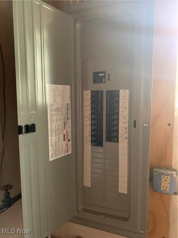 1912 Lisbon St, East Liverpool, OH 43920 - utility room featuring electric panel