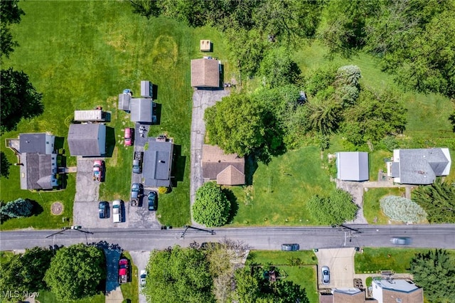 aerial view of property's location