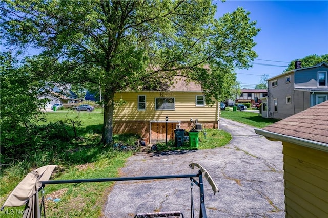 view of rear view of property