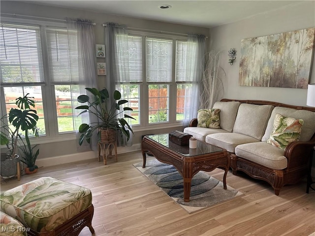 59010 Palmer St, Byesville, OH 43723 - living area with light wood-style floors and baseboards
