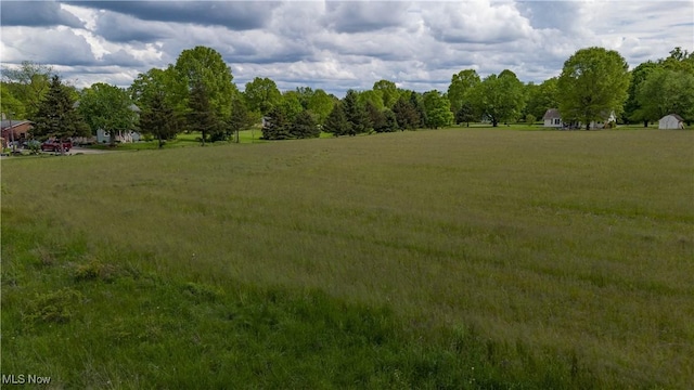 view of undeveloped land
