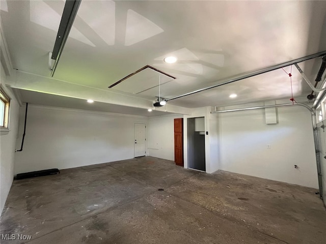 5135 Berkshire Dr, North Olmsted, OH 44070 - garage with a garage door opener