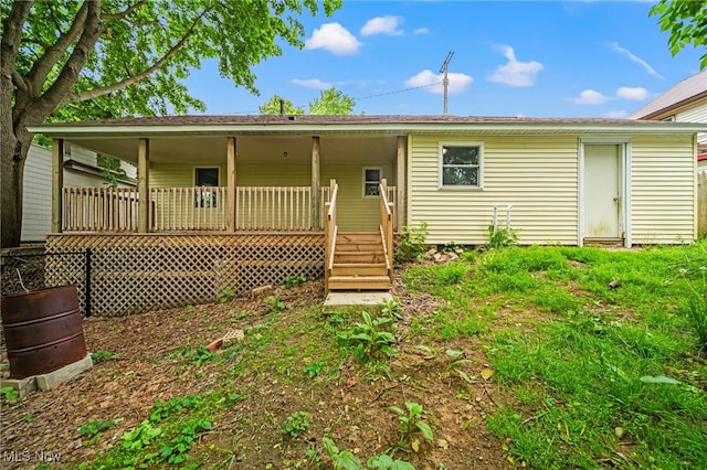 579 Main St, Conneaut, OH 44030 - view of back of property