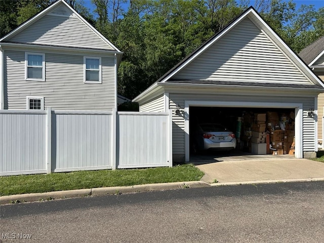 180 Elizabeth Pkwy, Akron, OH 44304 - view of home's exterior with a garage