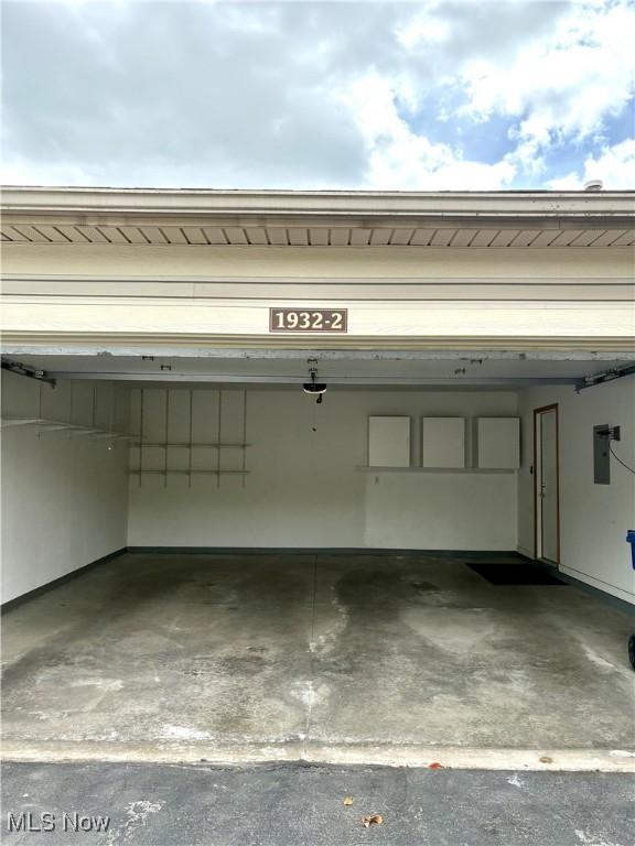 1932 S Lincoln Ave Unit 2, Salem, OH 44460 - garage with electric panel