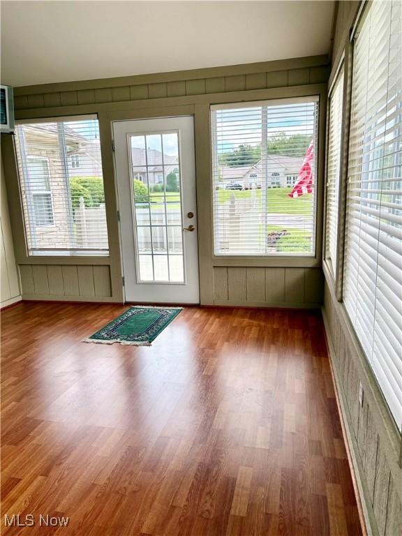 1932 S Lincoln Ave Unit 2, Salem, OH 44460 - doorway featuring wood finished floors and a decorative wall