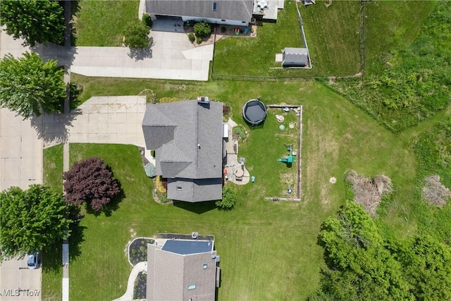 drone / aerial view