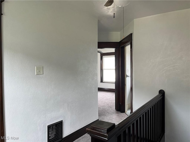 3039 W St, Weirton, WV 26062 - hallway featuring carpet floors and baseboards