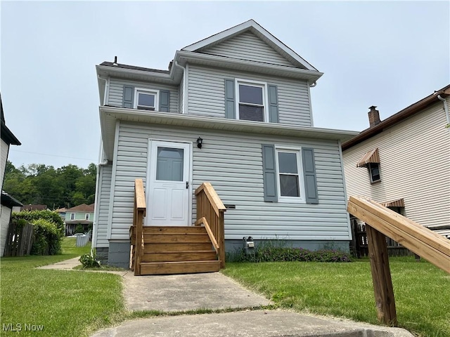 3039 W St, Weirton, WV 26062 - view of front of home with a front lawn