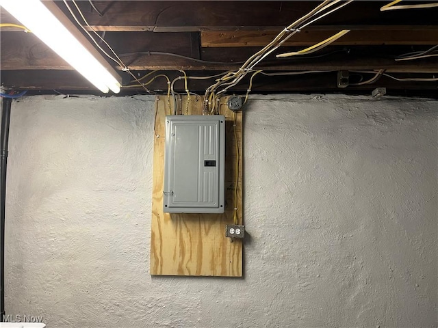 3039 W St, Weirton, WV 26062 - utility room with electric panel