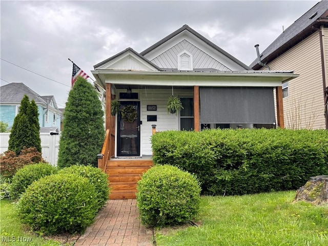 1726 Covert St, Parkersburg, WV 26101 - view of front of home featuring metal roof and a standing seam roof