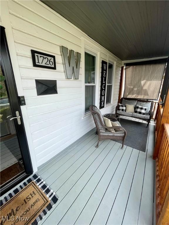 1726 Covert St, Parkersburg, WV 26101 - view of porch