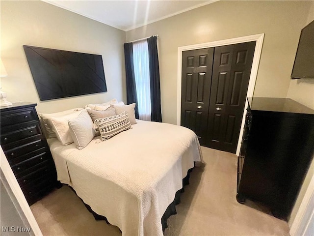 1726 Covert St, Parkersburg, WV 26101 - bedroom featuring light carpet and a closet