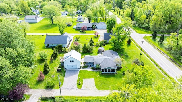 7214 Ridge Ave, Conneaut, OH 44030 - aerial perspective of suburban area
