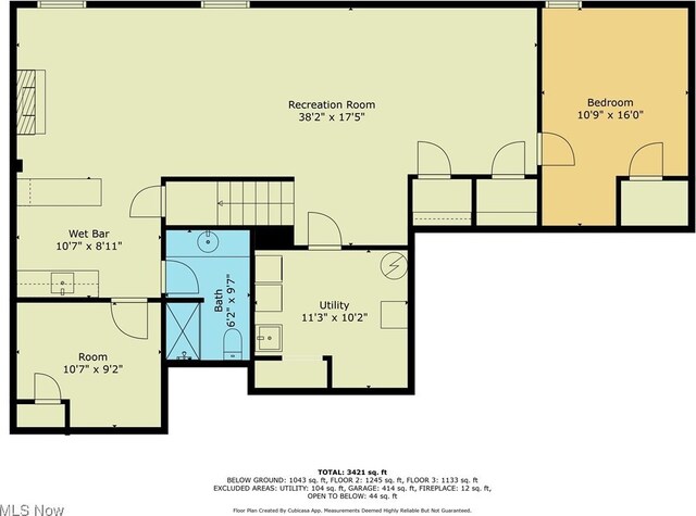 2736 Green Rd, Shaker Heights, OH 44122 - room layout