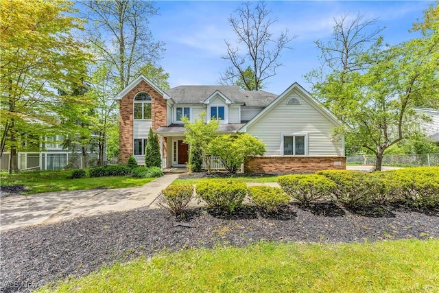 2736 Green Rd, Shaker Heights, OH 44122 - traditional home with brick siding