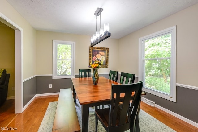 139 Elm Ct, Chagrin Falls, OH 44022 - dining space featuring light wood finished floors and baseboards