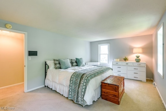 139 Elm Ct, Chagrin Falls, OH 44022 - bedroom featuring light colored carpet, multiple windows, and baseboards