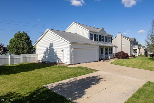 104 Joshua Dr, Rittman, OH 44270 - view of front facade with a garage and driveway