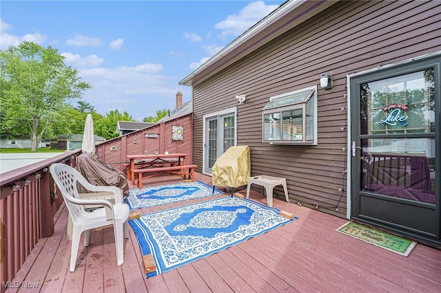 2024 W 10th St, Ashtabula, OH 44004 - view of wooden deck