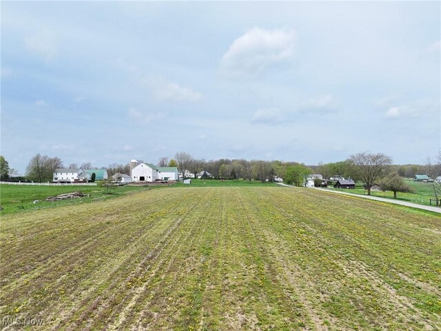 16321 Burton Windsor Rd, Middlefield, OH 44062 - view of green lawn featuring a rural view