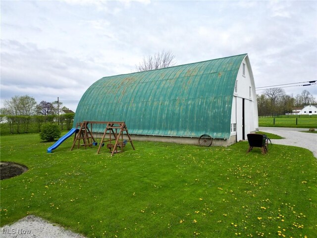 16321 Burton Windsor Rd, Middlefield, OH 44062 - view of outdoor structure with a playground