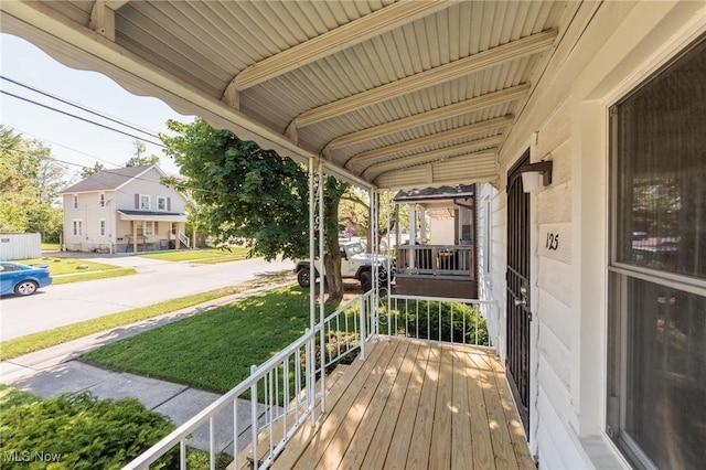 125 E 30th St, Lorain, OH 44055 - porch with a lawn