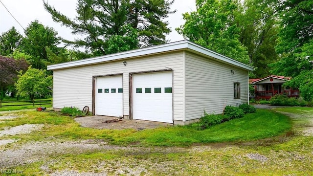 10597 State Route 82, Windham, OH 44288 - view of detached garage