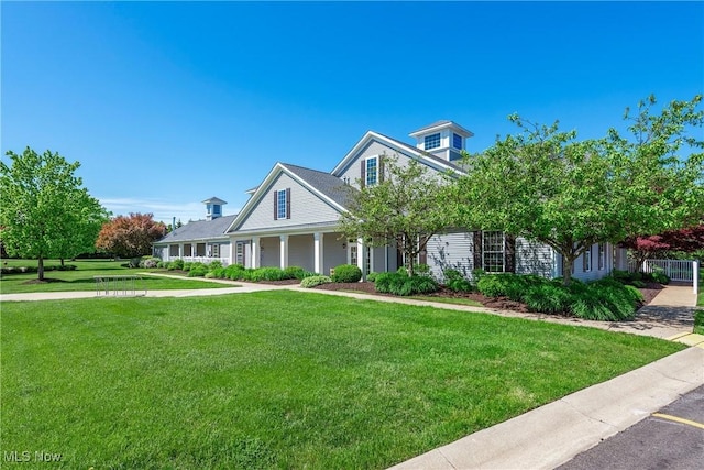 453 Bridge Pointe Ln, Brunswick, OH 44212 - view of front facade with a front lawn