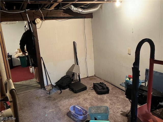 1293 W Jackson St, Painesville, OH 44077 - view of unfinished basement