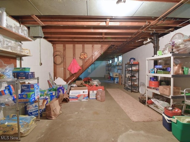 4628 Monticello Blvd, South Euclid, OH 44143 - view of unfinished basement