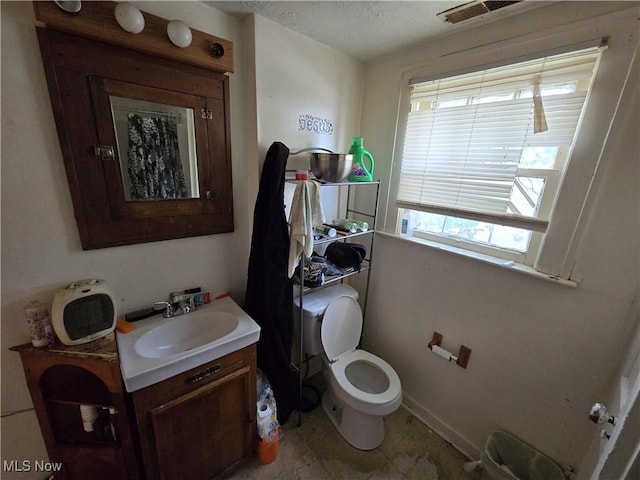 958 E Wilbeth Rd, Akron, OH 44306 - half bathroom featuring vanity and toilet