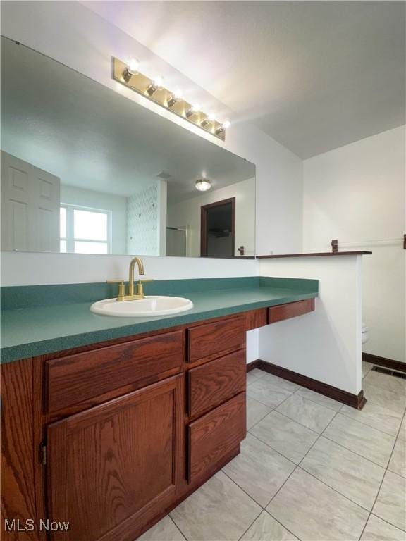 95 Cheyenne Dr, Girard, OH 44420 - bathroom featuring vanity and tile patterned floors
