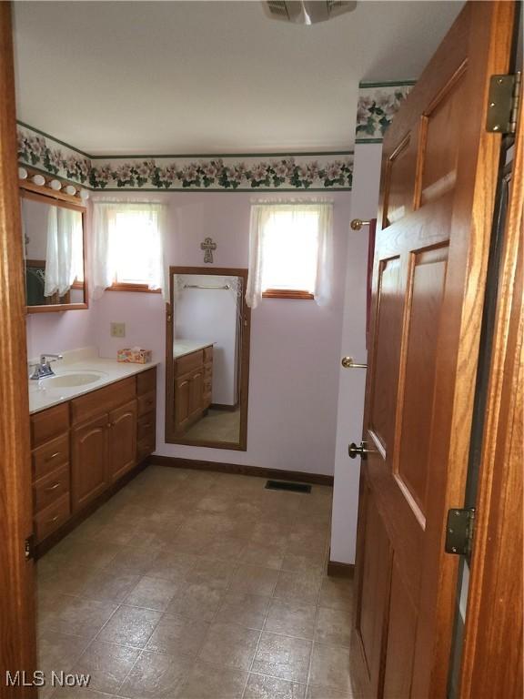 5747 E Clinton St, Albany, OH 45710 - bathroom featuring vanity