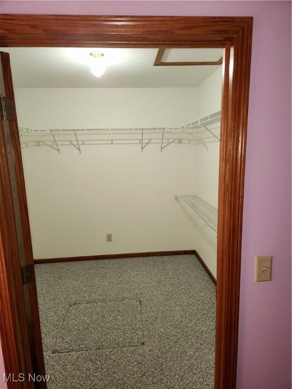 5747 E Clinton St, Albany, OH 45710 - spacious closet with carpet