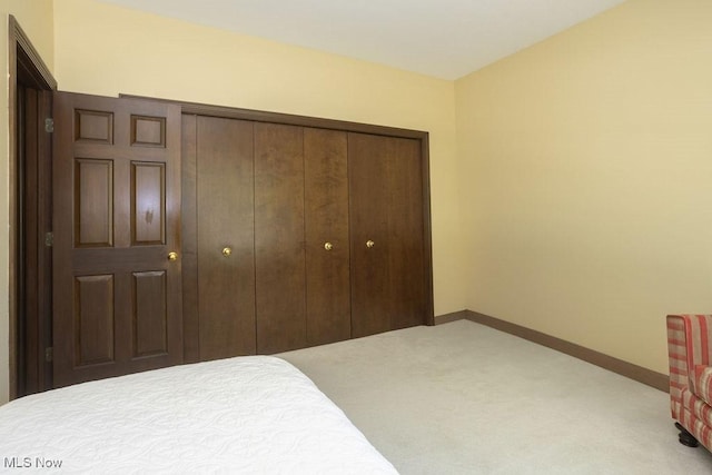 681 Tamarac Trl, Wadsworth, OH 44281 - bedroom featuring carpet flooring, a closet, and baseboards