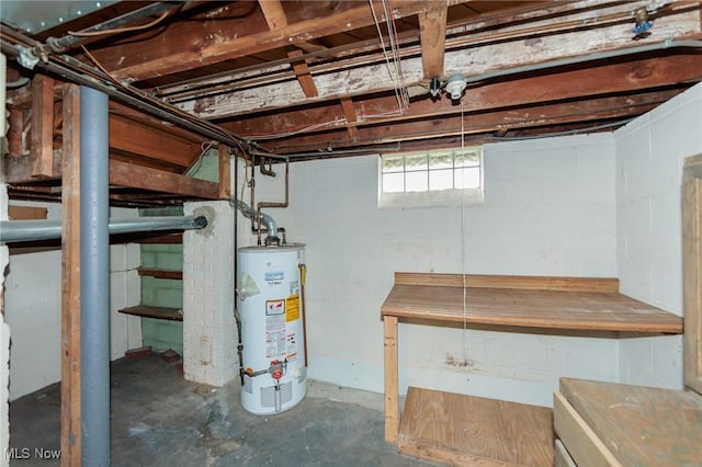 14245 Cedar Rd, South Euclid, OH 44121 - basement featuring water heater