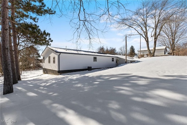 47423 Centerville Jacobsburg Rd, Jacobsburg, OH 43933 - view of snowy exterior