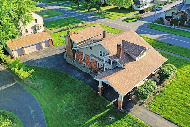 2816 E Market St, Warren, OH 44483 - aerial perspective of suburban area