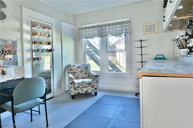 2816 E Market St, Warren, OH 44483 - sitting room with ornamental molding