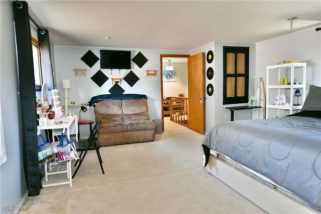 2816 E Market St, Warren, OH 44483 - bedroom featuring concrete flooring