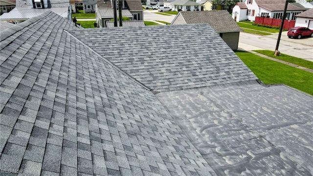 3205 State Rd, Ashtabula, OH 44004 - exterior view of a shingled roof and a residential view