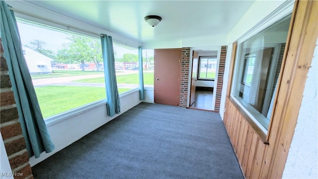 3205 State Rd, Ashtabula, OH 44004 - unfurnished sunroom with carpet