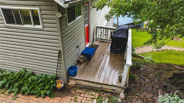 2993 Harris Hwy, Washington, WV 26181 - view of wooden terrace