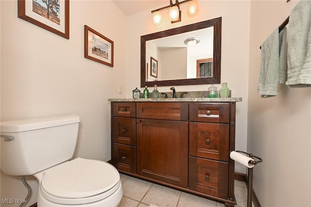 947 Trimble Pl, Sagamore Hills, OH 44067 - half bath with toilet, tile patterned floors, and vanity