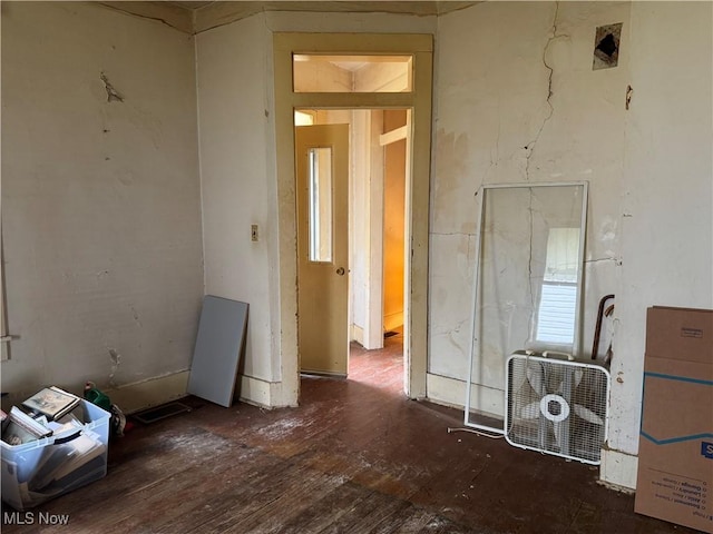 202 E Spring St, Bethesda, OH 43719 - miscellaneous room with hardwood / wood-style floors
