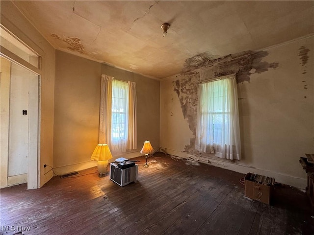 202 E Spring St, Bethesda, OH 43719 - spare room featuring hardwood / wood-style flooring