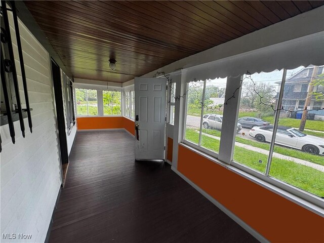 14014 Sylvia Ave, Cleveland, OH 44110 - view of unfurnished sunroom