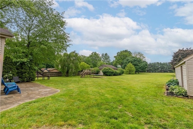 3796 Sweitzer St NW, Uniontown, OH 44685 - view of yard with a patio area